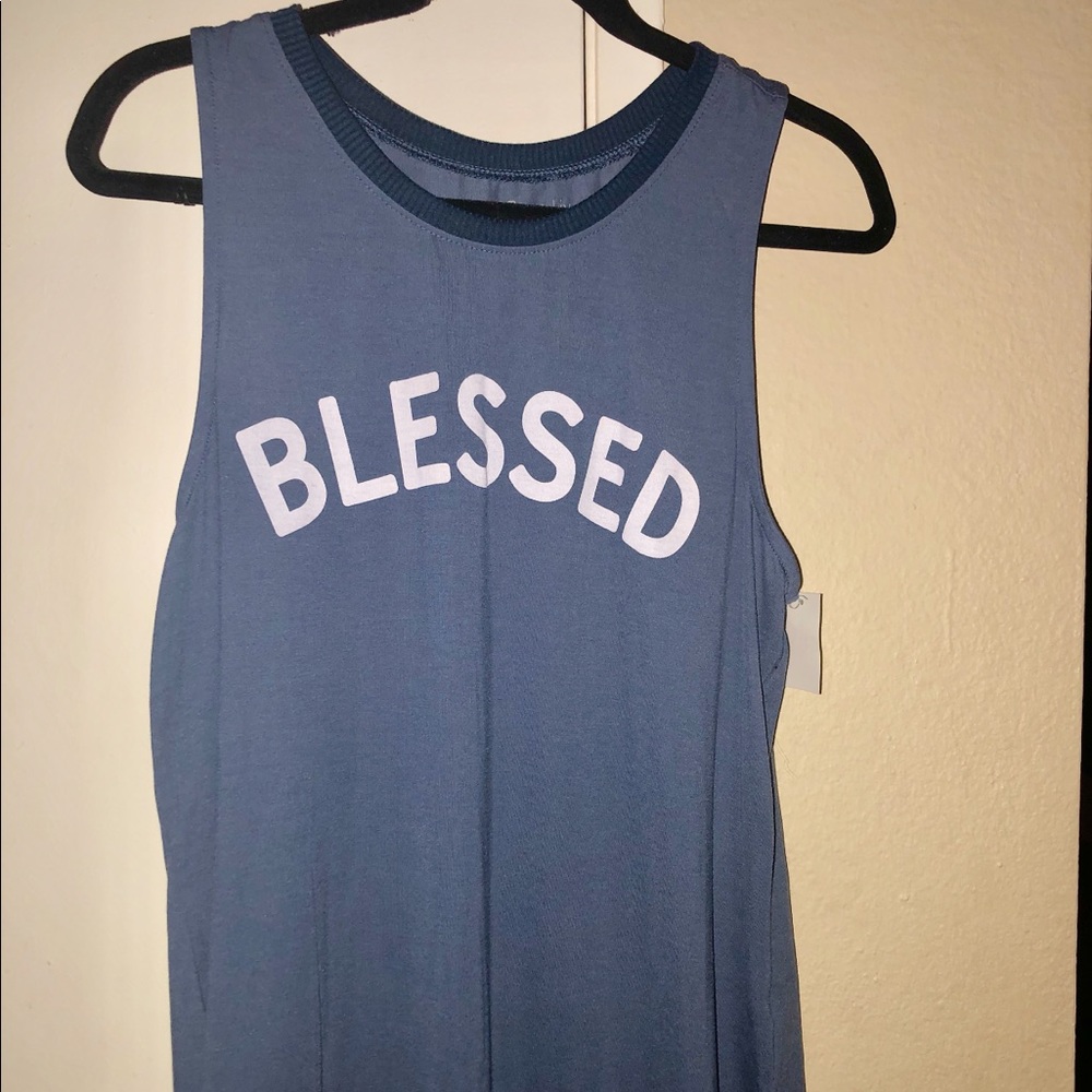 Women’s sleeveless “Blessed” tank top! Brand new!